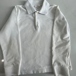 Gucci Long Sleeve Polo Shirt